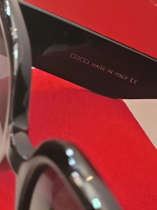 Óculos de sol Gucci Retrô Novo - Foto 5
