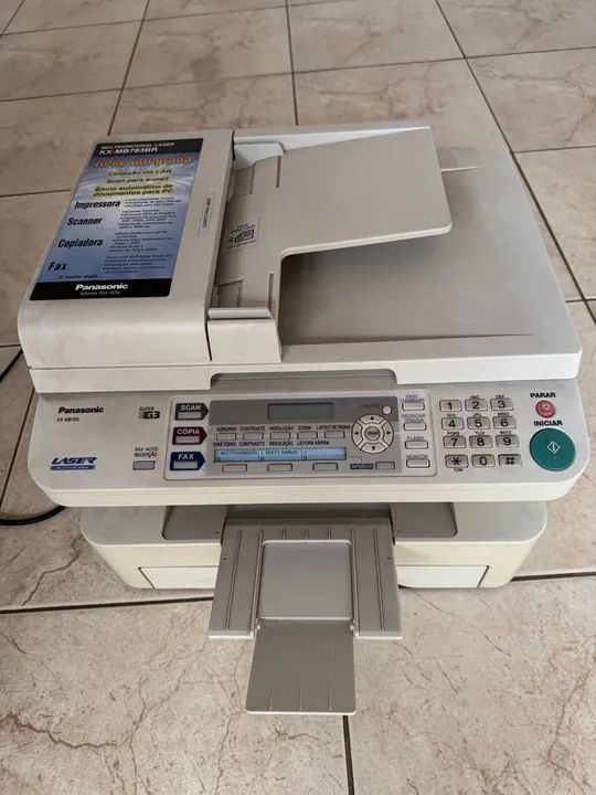 Impressora Multifuncional Panasonic KX-MB783BR (EM PERFEITO ESTADO) - Foto 4