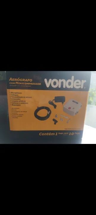 Compressor de Ar para Pintura Airbrush - Foto 6