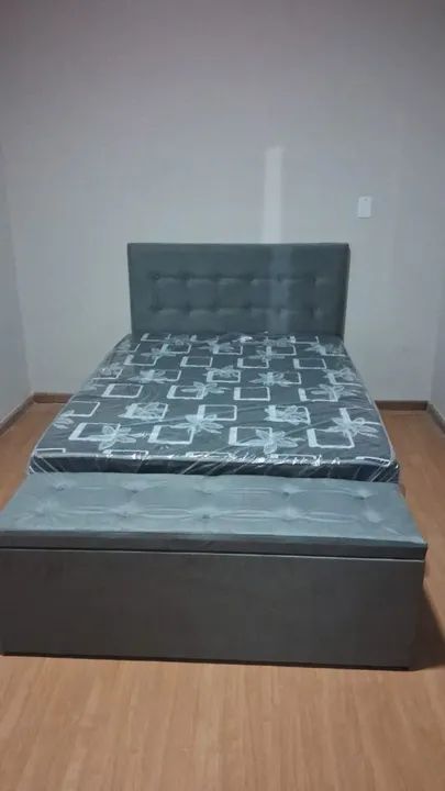 Cabeceira casal+ Baú - Promoção - Foto 3