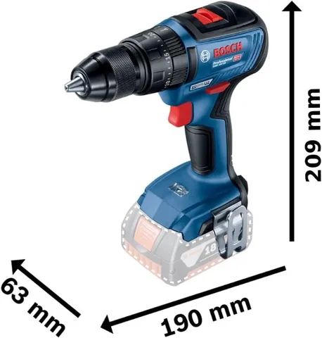 Parafusadeira Furadeira Bosch 18v - Novo  - Foto 5