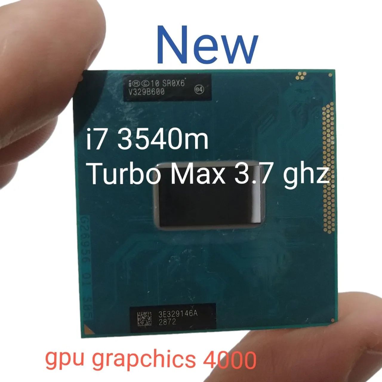 Intel Core i7 3540M 3.7 Turbo Max (GPU Graphics 4000) brand new top of the line63824107908611120