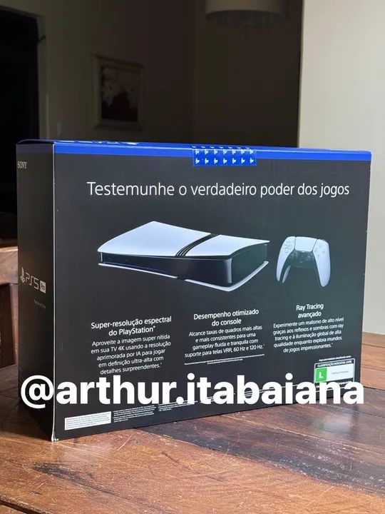 PlayStation 5 PS5 PRO 2TB Novo LACRADO + Nota Fiscal + 1 Ano Garantia - Foto 2