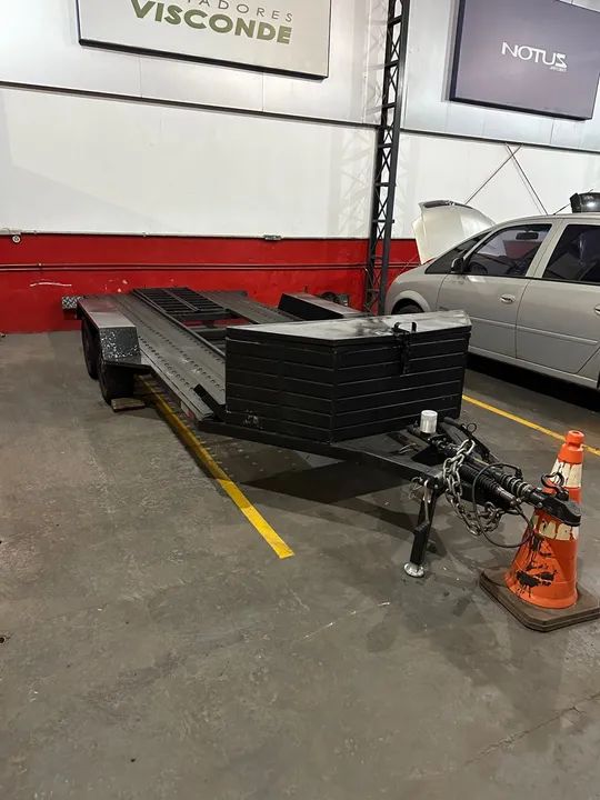 CARRETINHA 2 EIXOS PARA 1500KG REVISADA - Foto 2