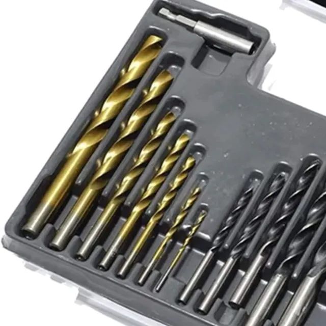 Jogo De Brocas Bits e Buchas Com 300 Peças Mtx Kit Maleta _ FE28 - Foto 2