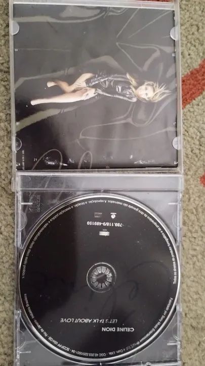 CD Celine Dion - Let's Talk About Love - Foto 2