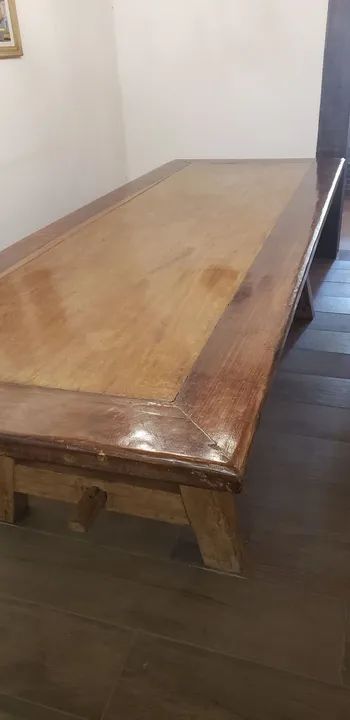 Mesa de madeira maciça - Foto 3