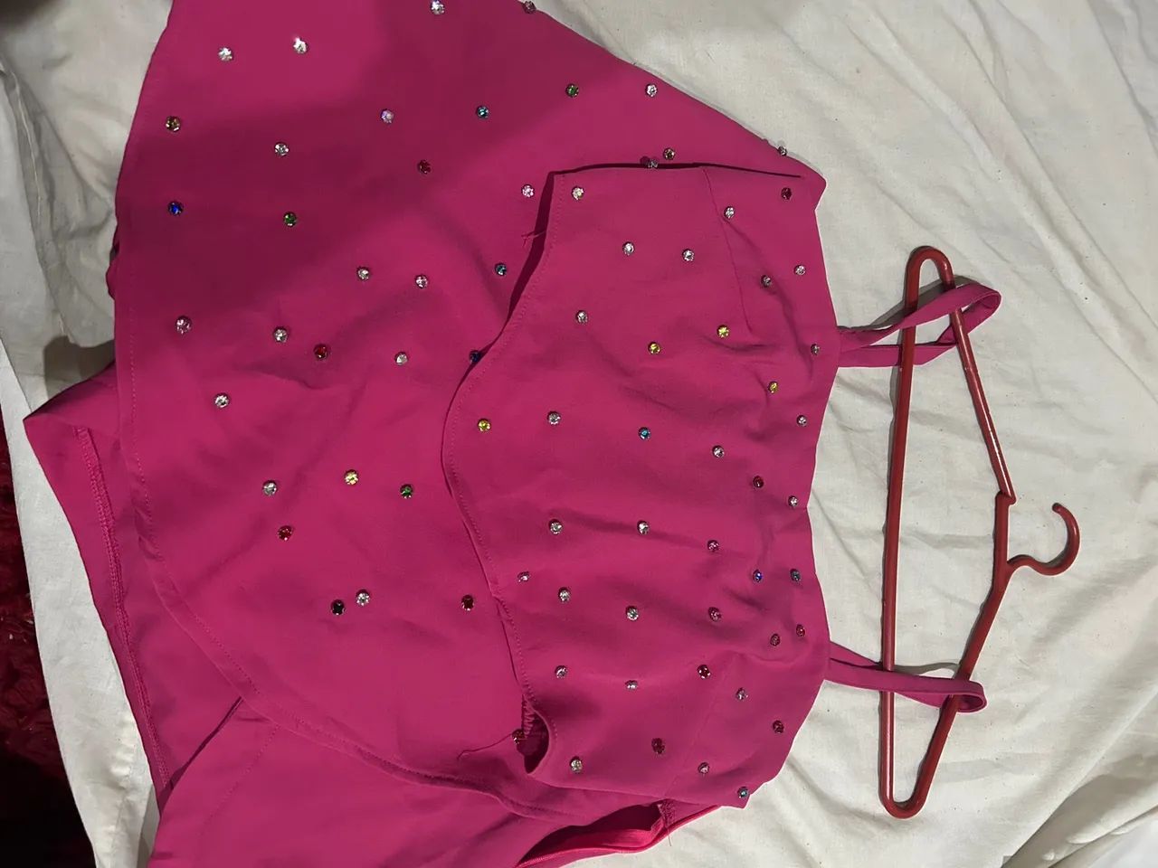  Conjunto rosa de pedraria  - Foto 2