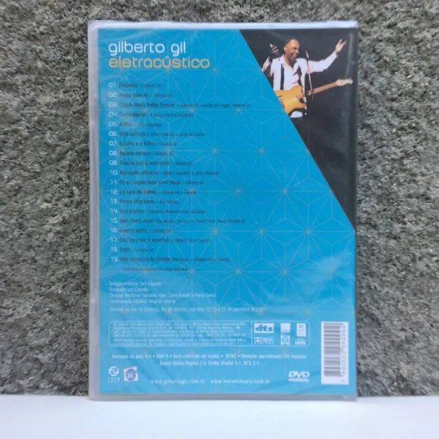 Gilberto Gil - Eletracústico - DVD Show Original - Novo e lacrado! - Foto 3