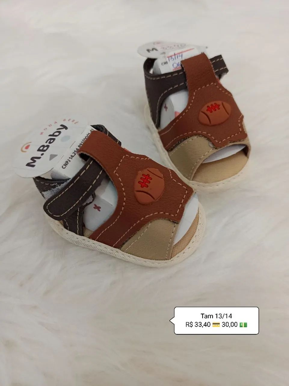 Sandália Bebê masculina  - Foto 2