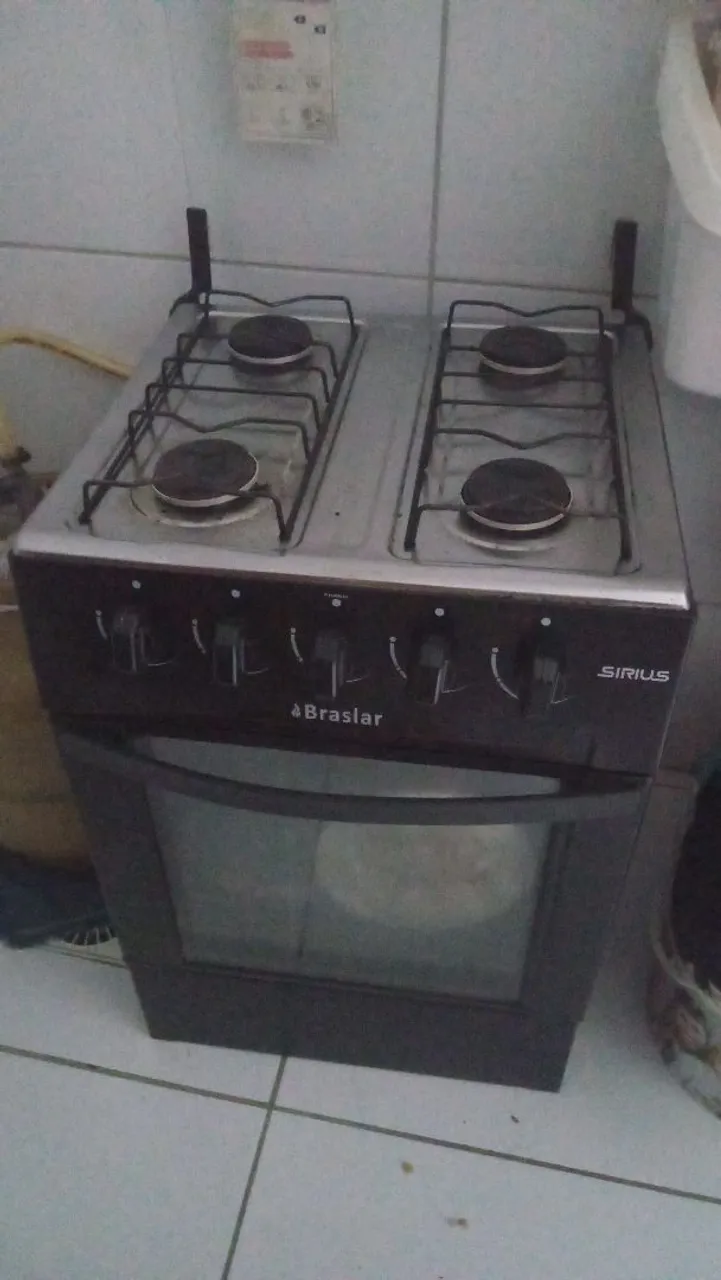 Fogão 4 Bocas Braslar Sirius