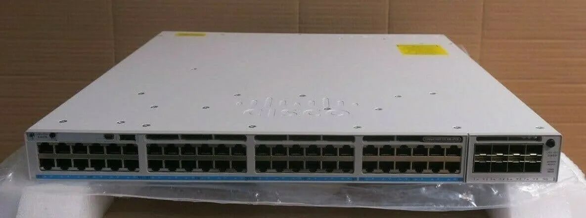 Switch Cisco Catalyst 9300 48UXM L3 36x2.5G UPOE+ 12 x 100/1000/2.5G/5G/10G UPOE - Foto 2