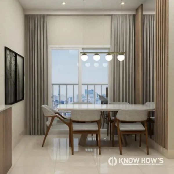 Apartamento para venda com 64 metros quadrados com 2 quartos em Despraiado - Cuiabá - MT - Foto 3
