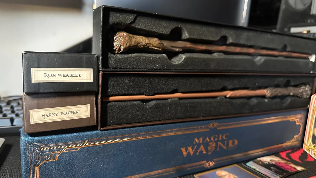 Lote de itens de Harry Potter