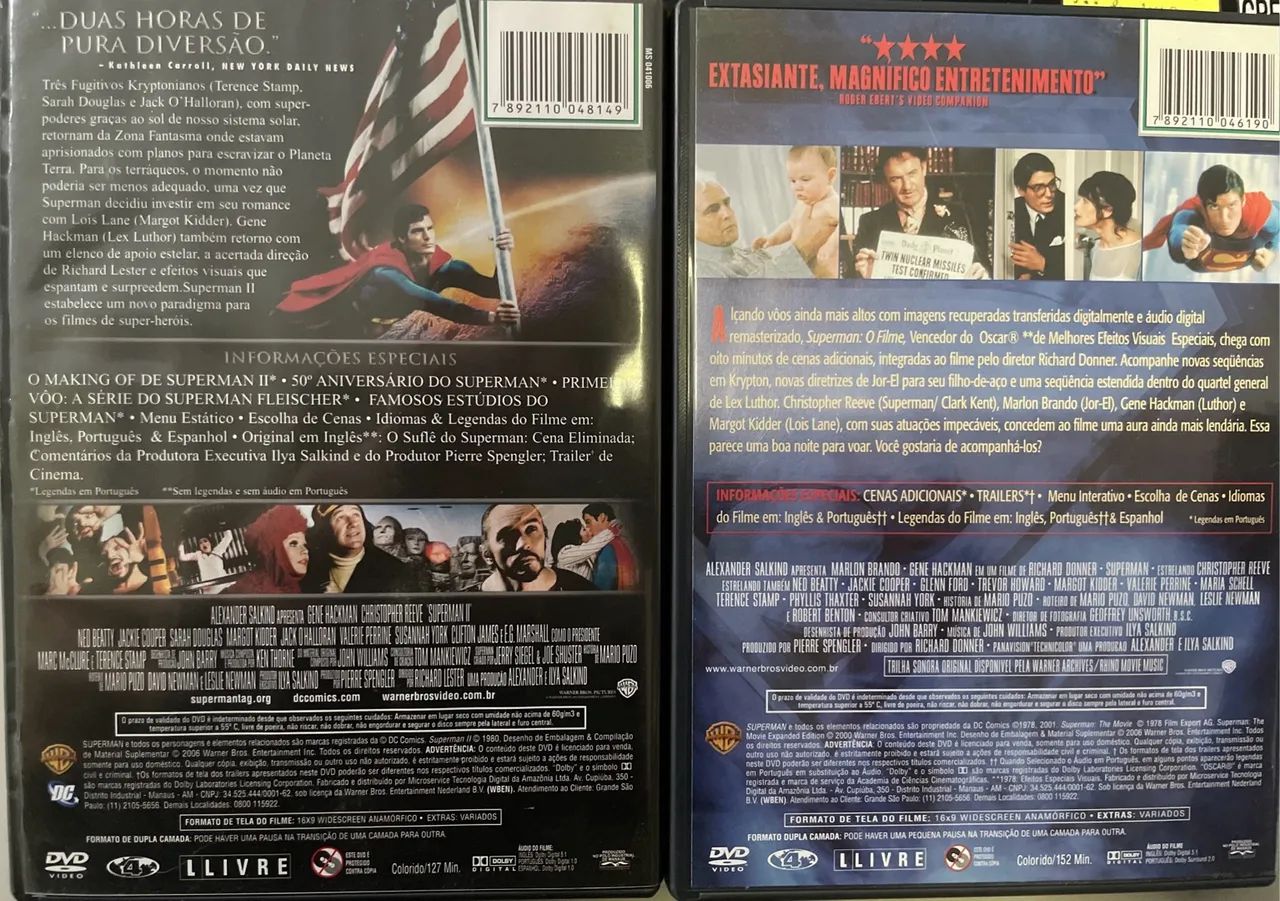 Superman II - Edição Especial - DVD - 2 Discos - Foto 4