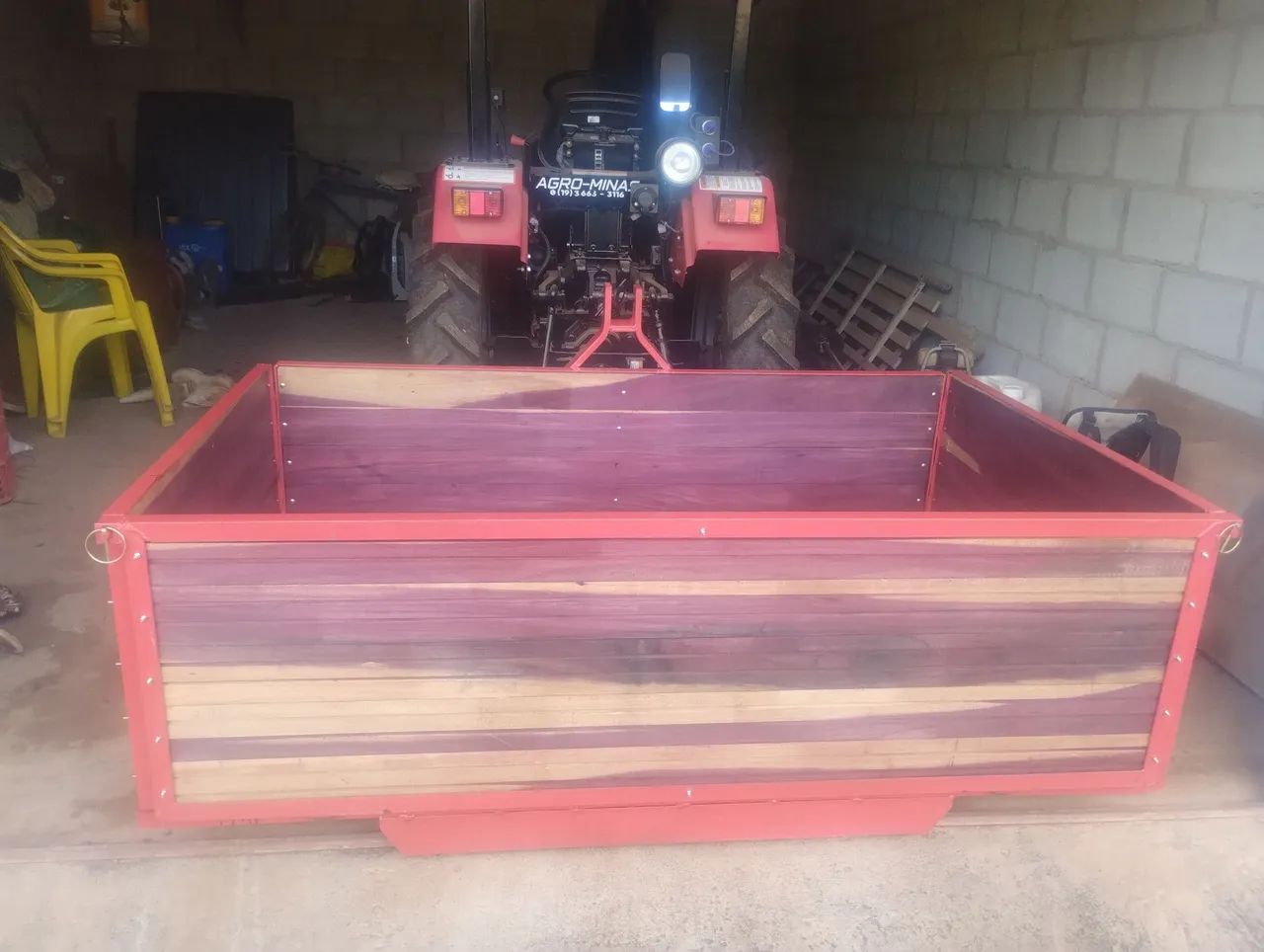 Plataforma para trator reforçada  - Foto 3