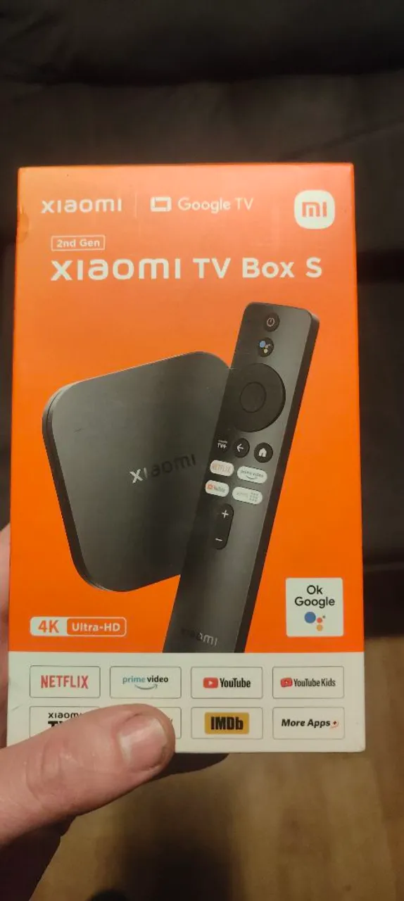 Xiaomi Mi TV Box S 2nd Gen - 4K Ultra-HD