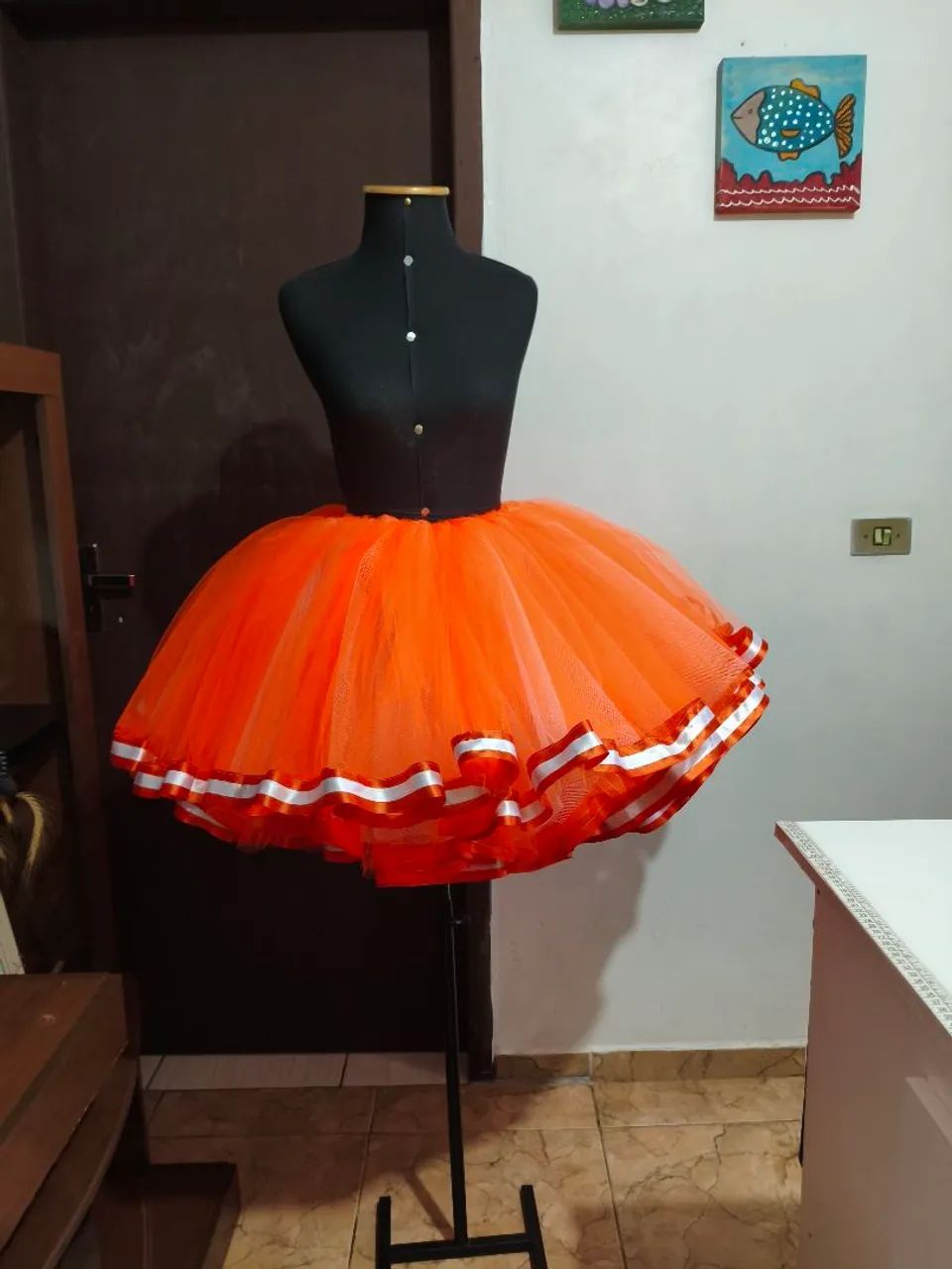 Saia tule com armação filó  - Foto 5