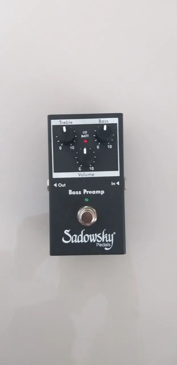 ベース Sadowsky Bass Preamp Pedal Sadowsky SBP-2 Bass Preamp V2 - Norris Imports: Solar