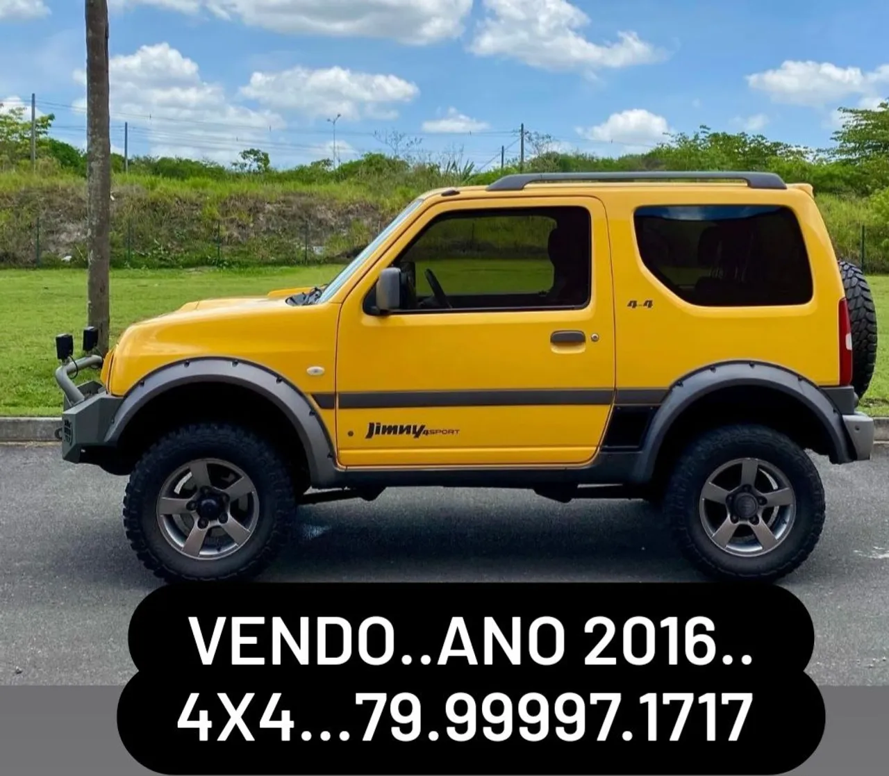 Vendo suzuki jimny 1.3 sport ano 2016