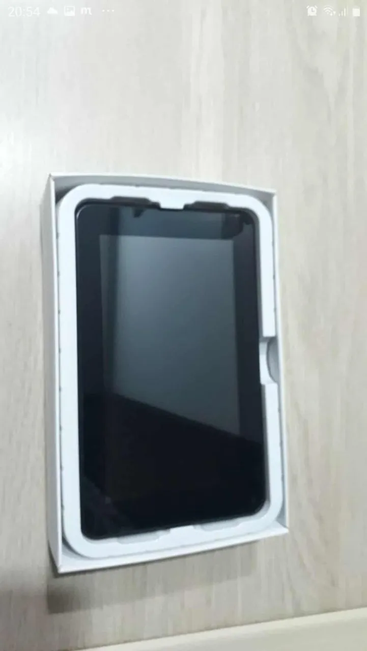 Tablet Novo na Caixa