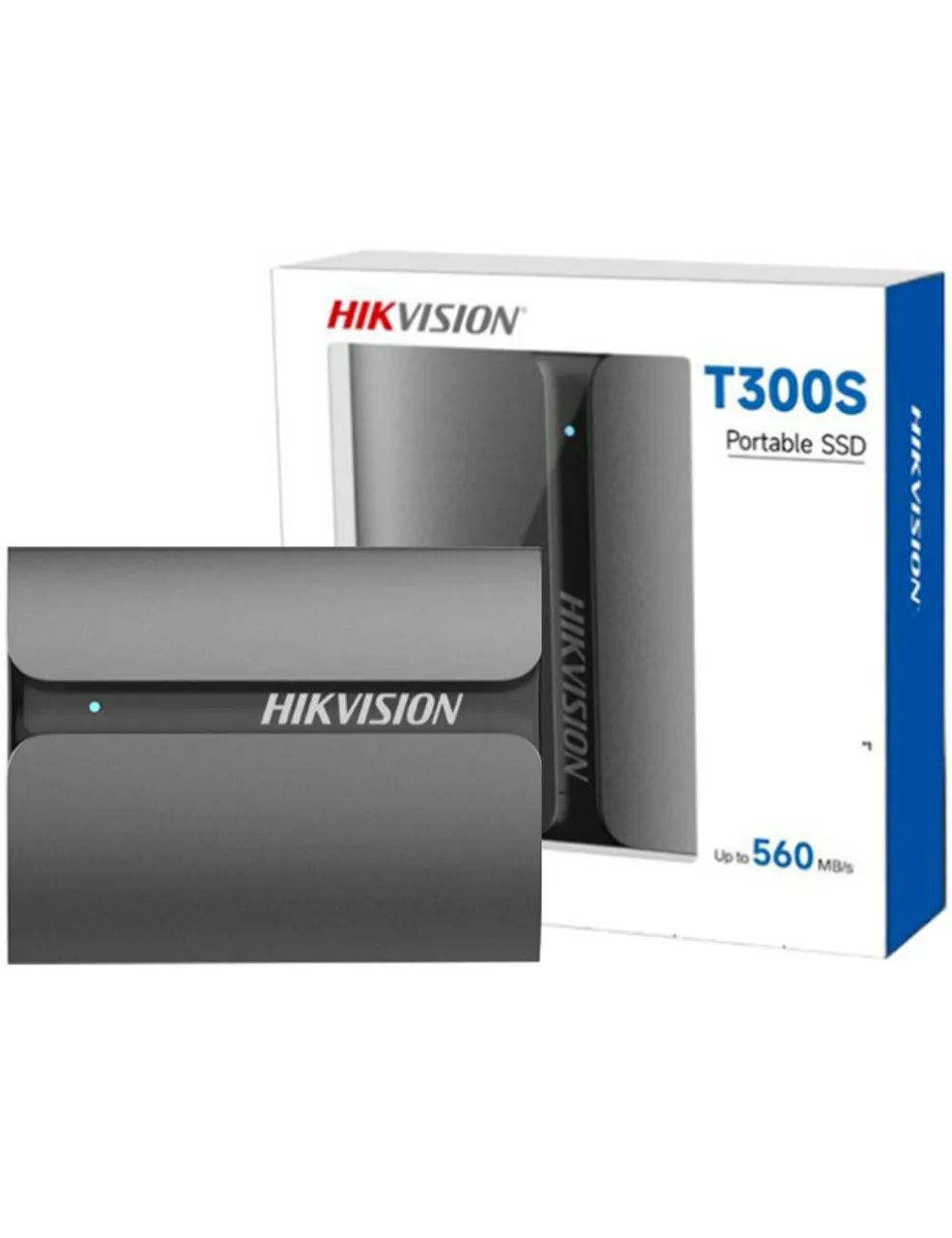 SSD Externo Hikvision T300S, 1TB, 2.5, Sata III, até 560MB/s, Novo, Lacrado