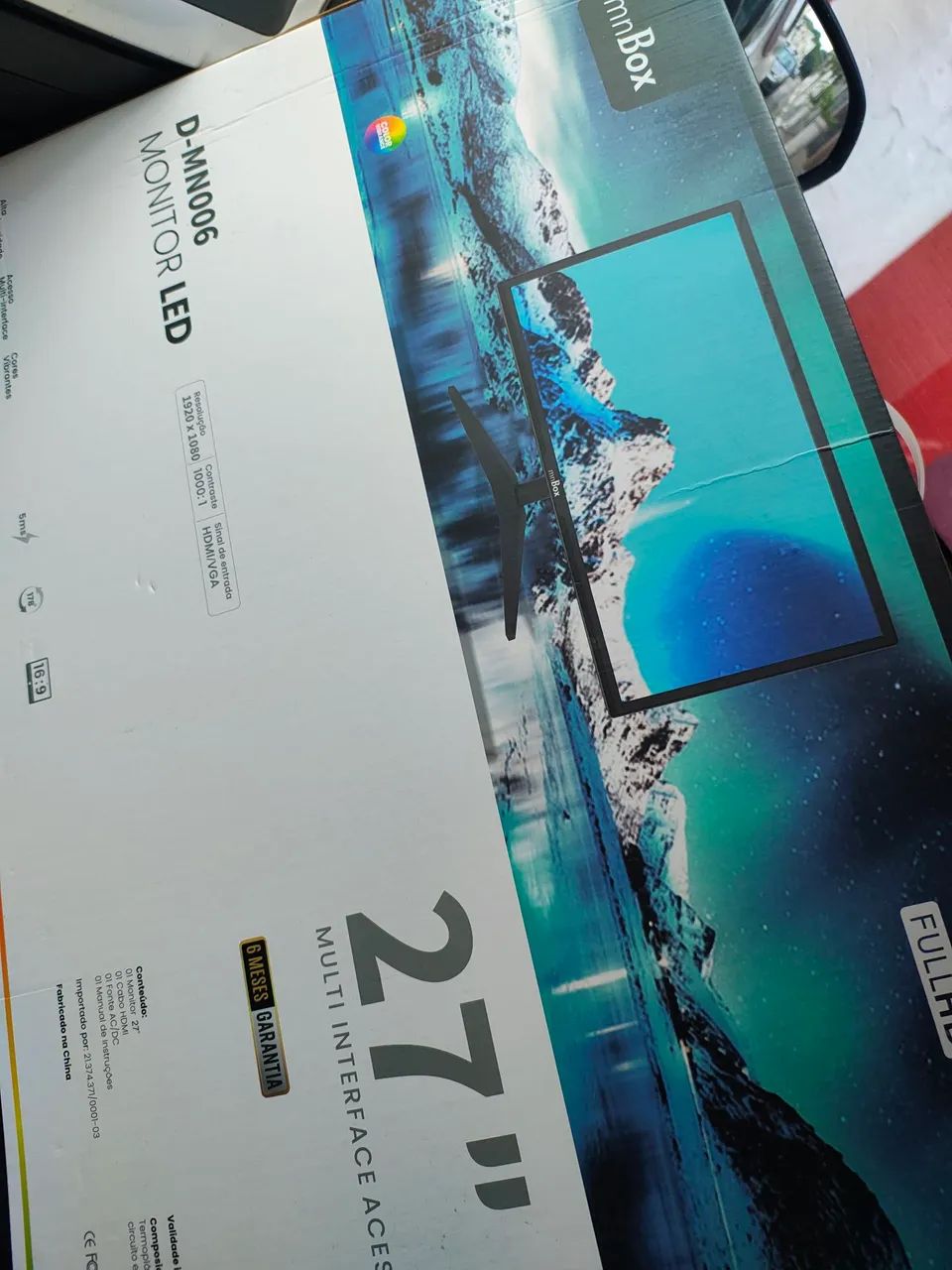 Monitor LED 27" Full HD - D-MN006