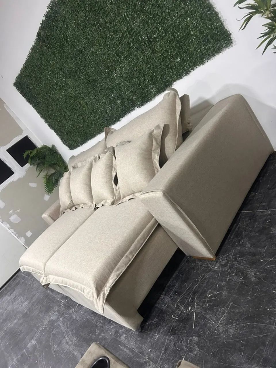 Sofa Lazio Duplo molejo ( Molas ensacadas individualmente) Espuma D28 Soft - 2.90 ou 2.50 - Foto 4