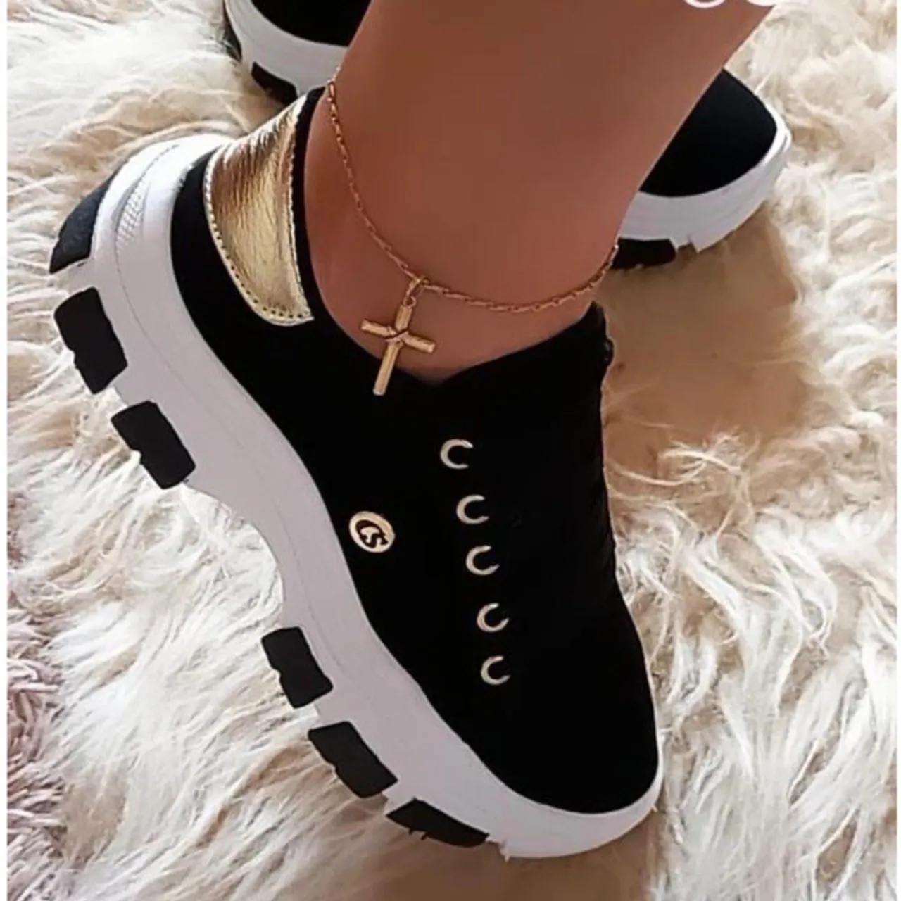 Tênis Feminino com Plataforma Casual