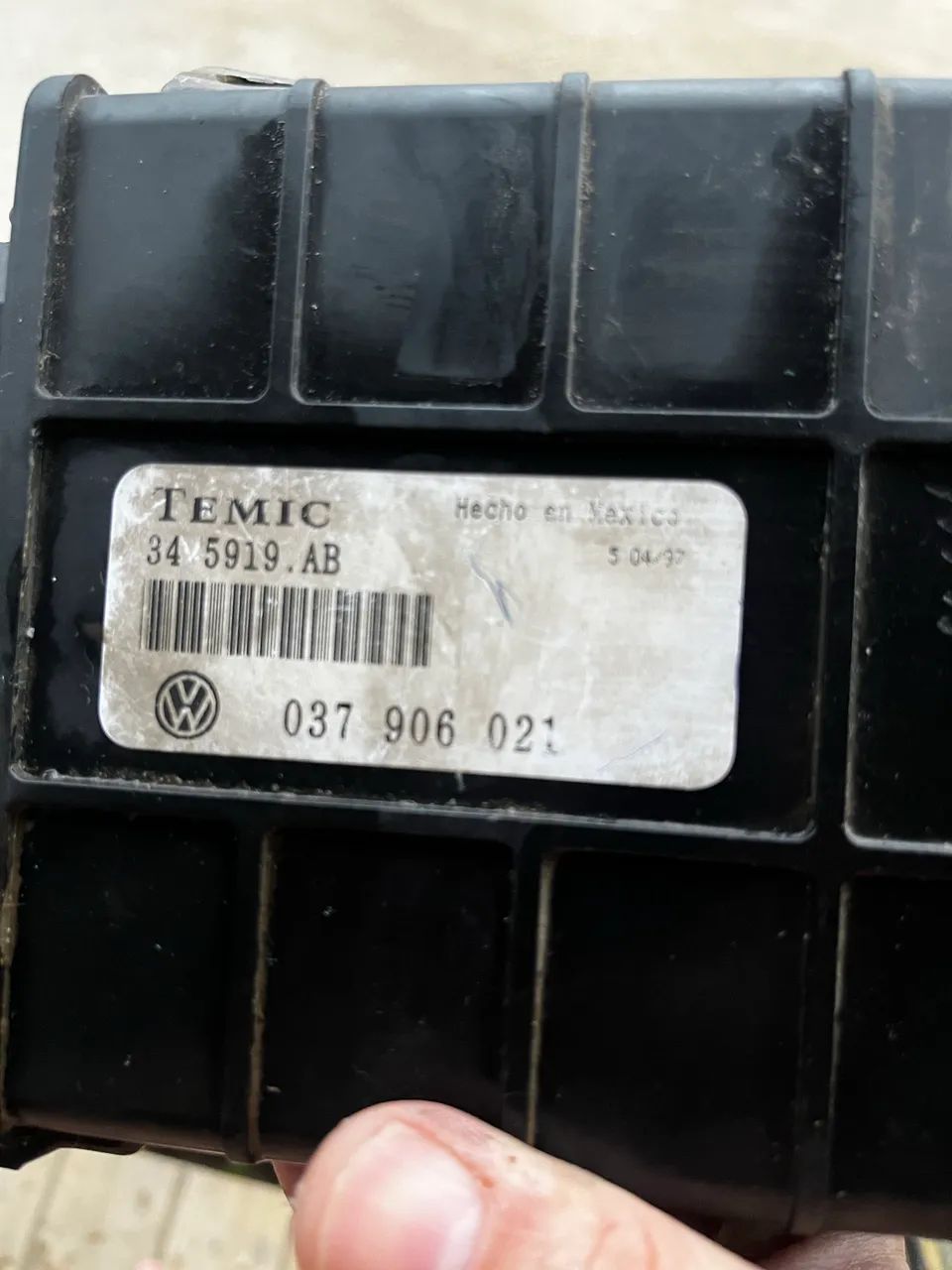 ECU modulo original golf mk3 mexicano 1.8 mi - Foto 2