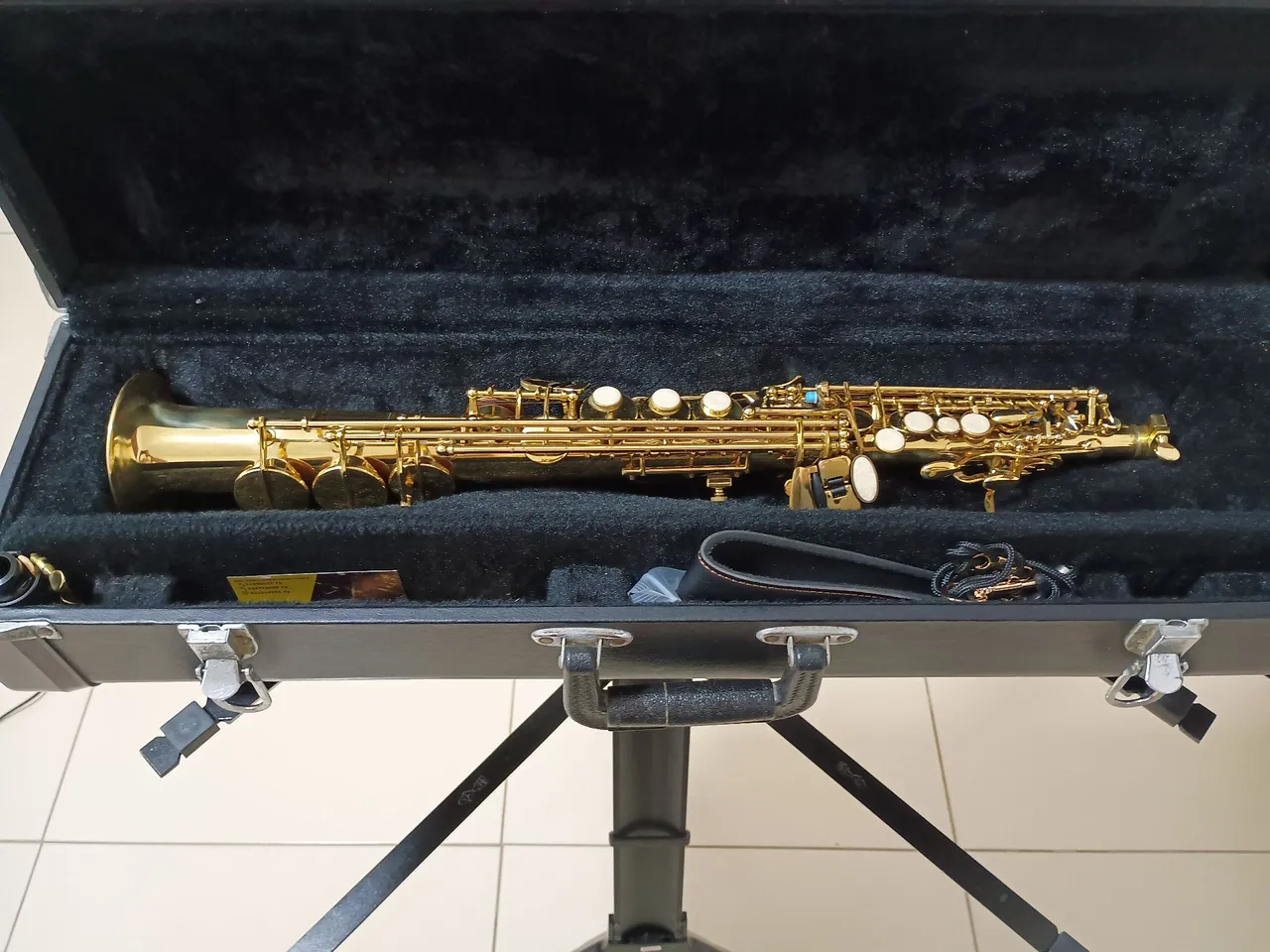 Saxofone Soprano Eagle 502
