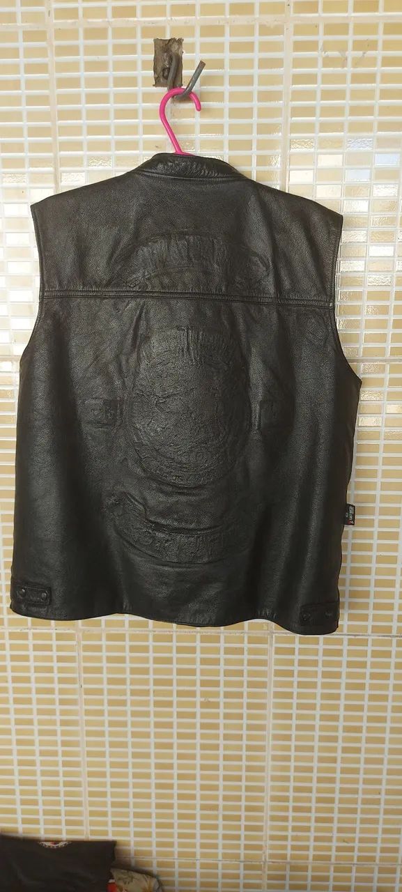 Jaqueta de couro para motociclista 2 jaquetas - Foto 2