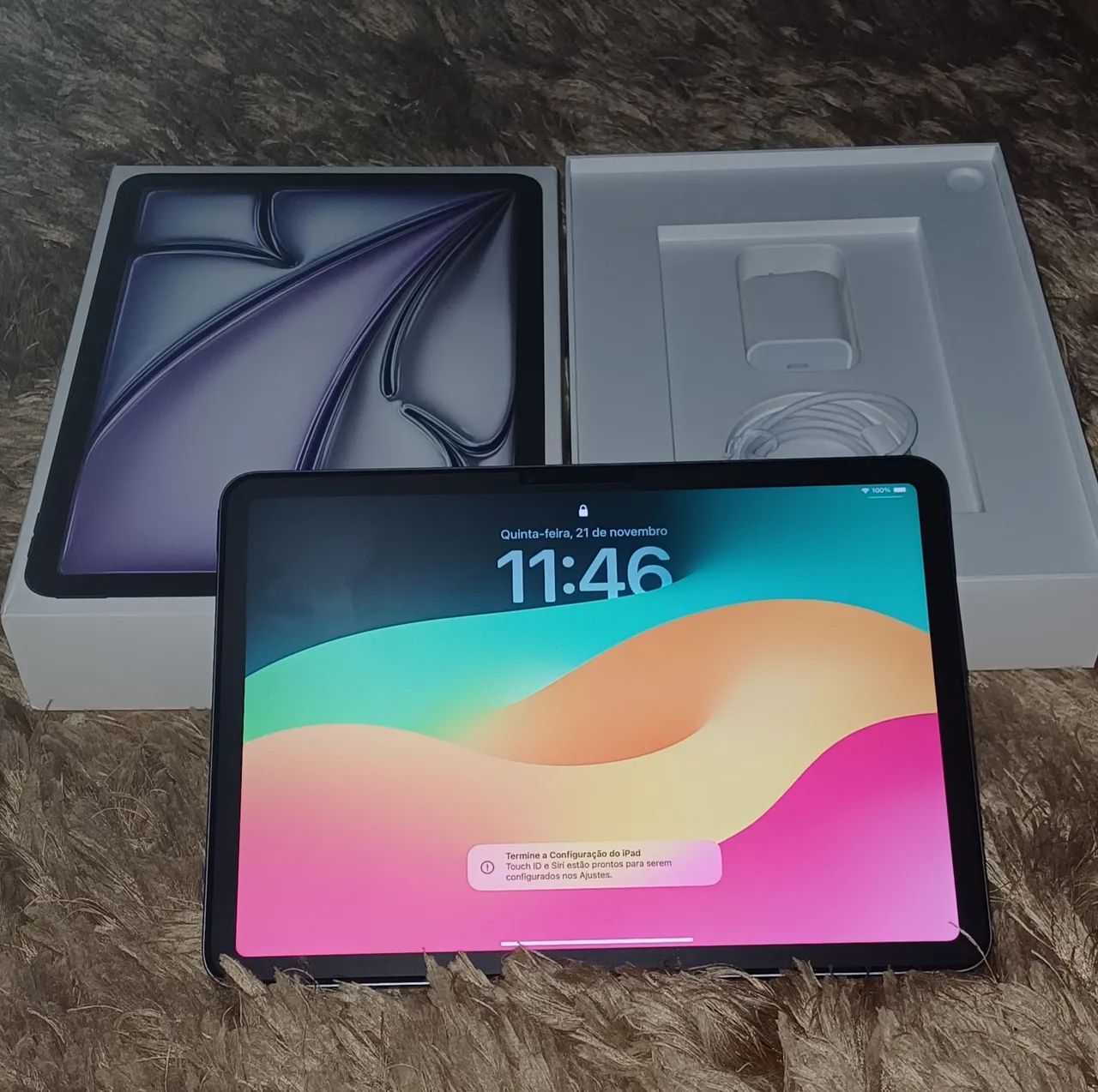 Ipad air m2 128GB 6 geração 11polegar - Foto 4