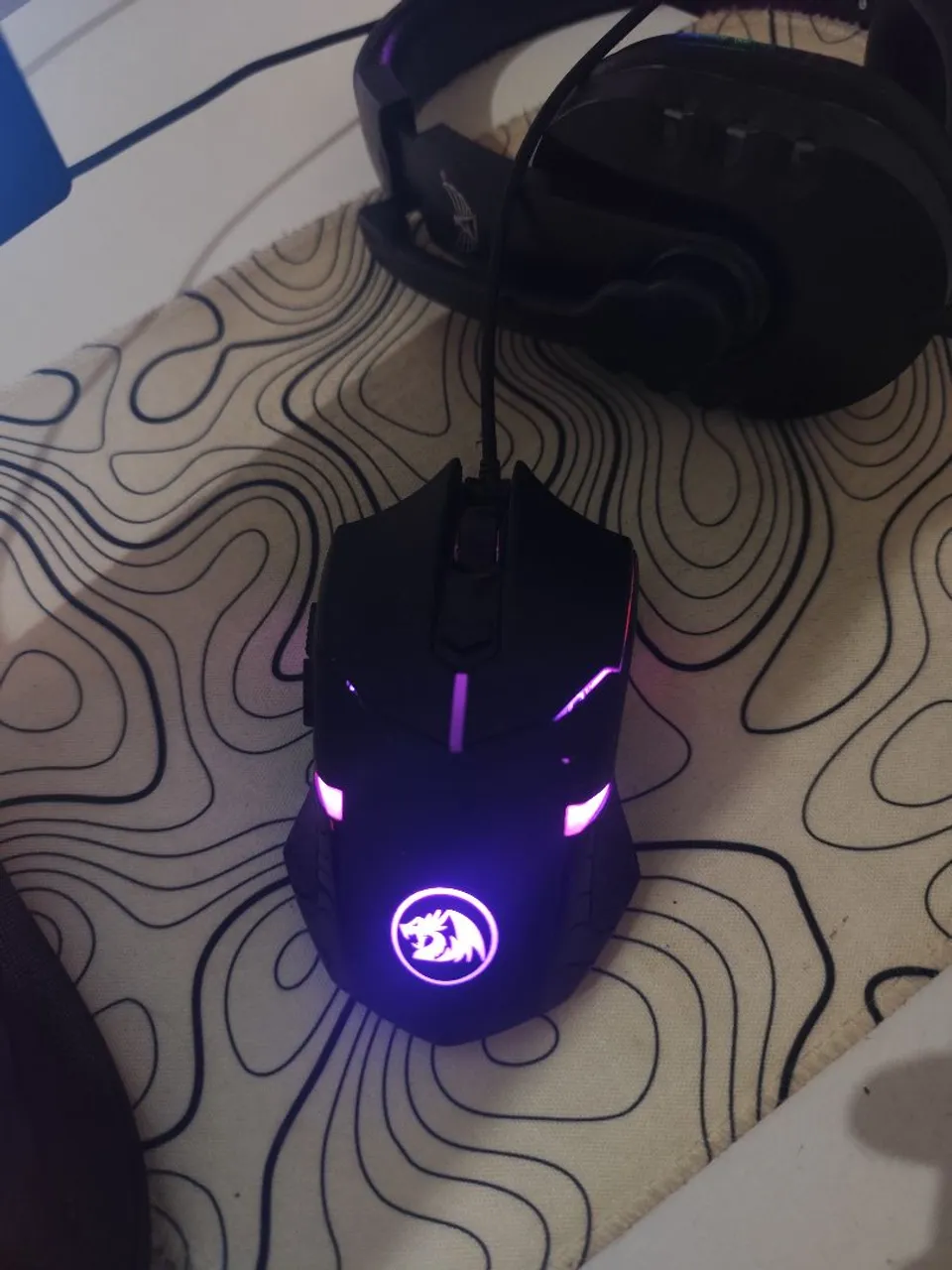 mouse Redragon M601 RGB com software