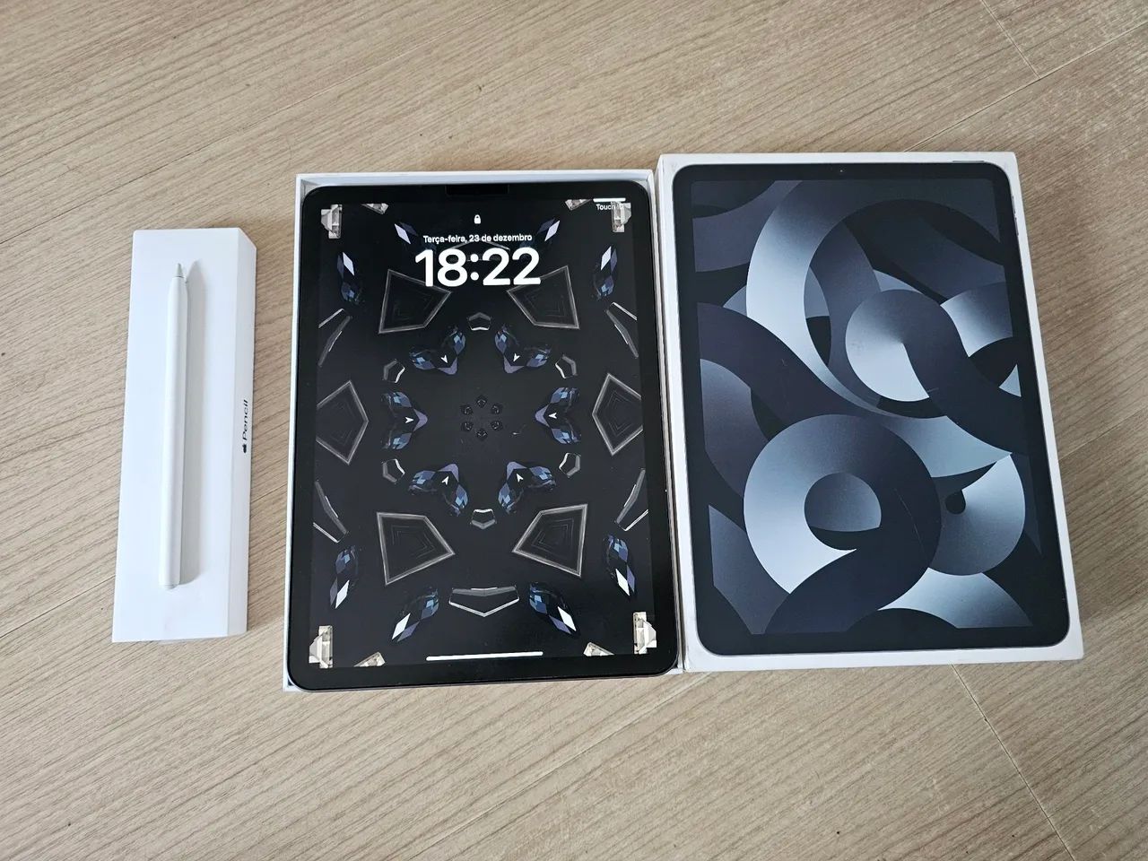 Ipad Air 5 + Apple Pencil (ambos na caixa) - Tablets e E-Readers