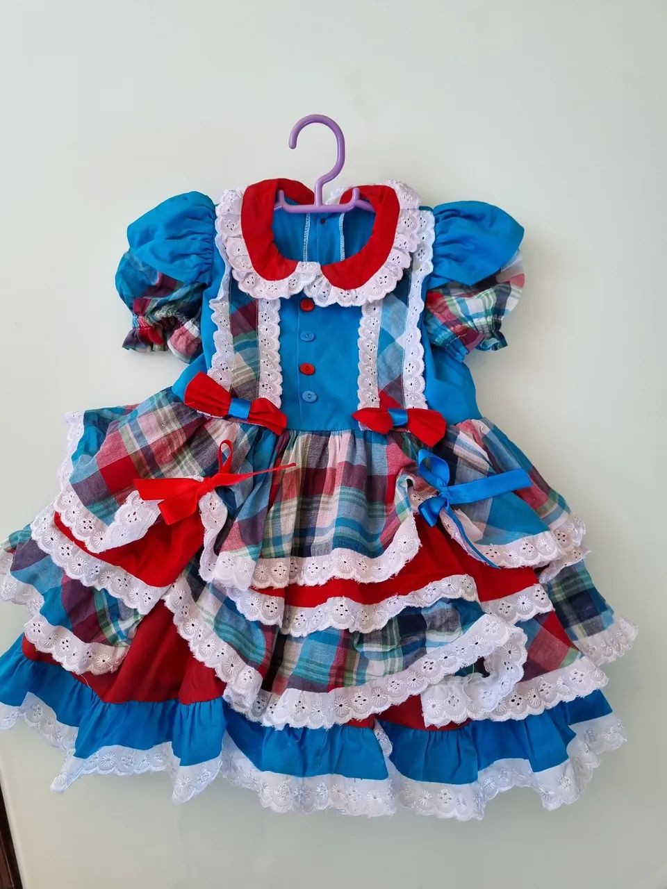 Vestido São João 2/3 Anos