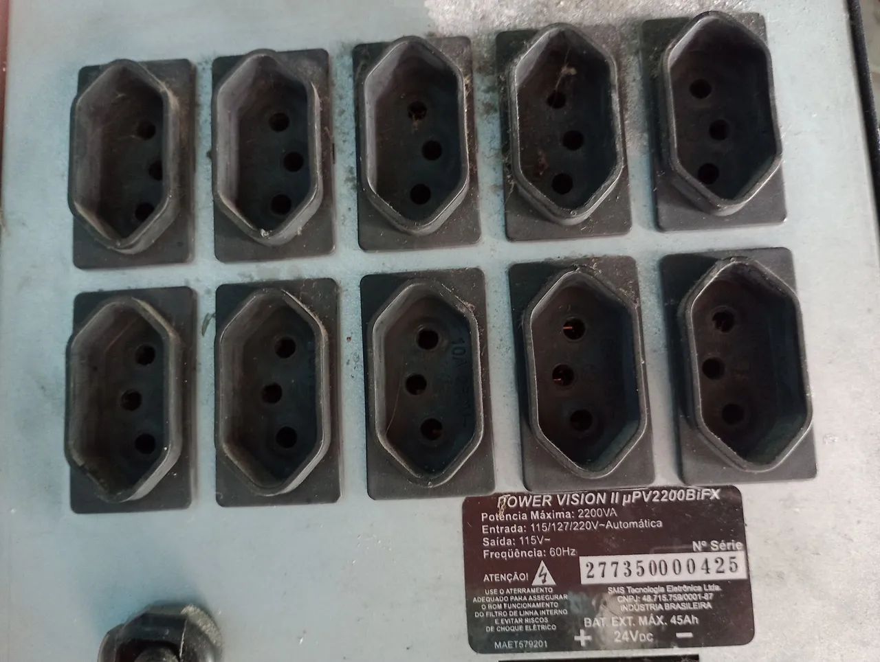 Nobreak Power Vision li 2200va Bivolt/110v Sms - Foto 4