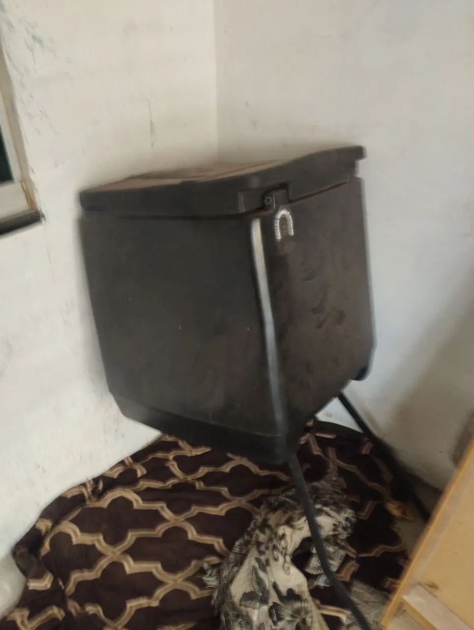 Baú de moto 120 litros!