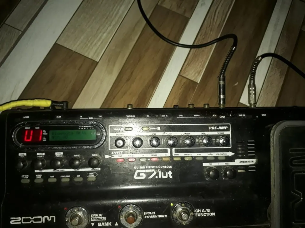 Pedaleira Zoom G7.1ut Guitar Effects Console