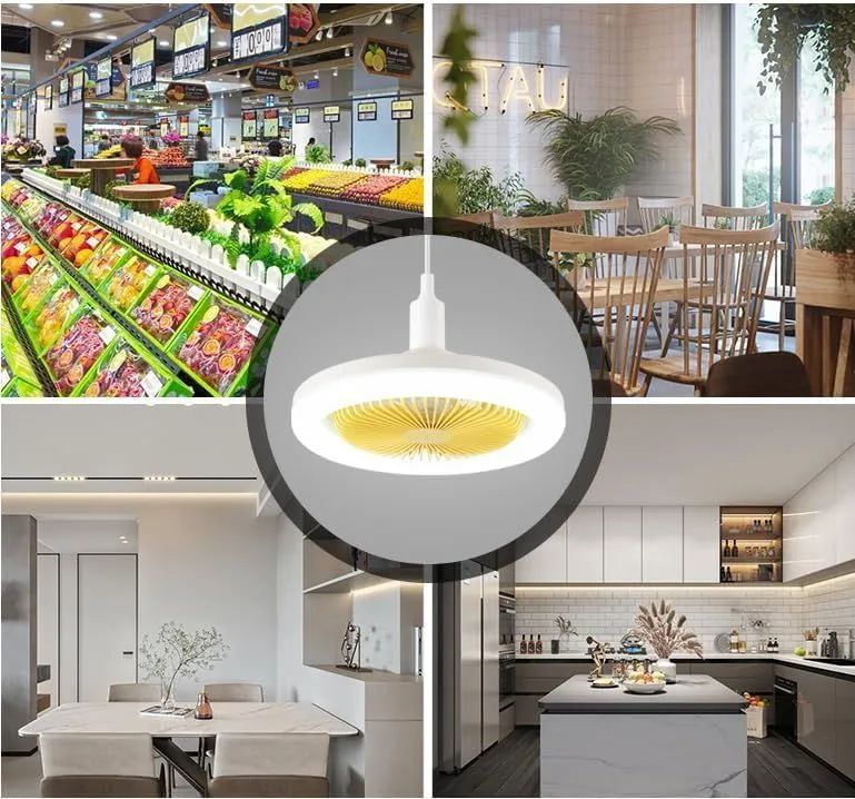 Ventilador de Teto LED com Controle Remoto - Multifuncional - Foto 2