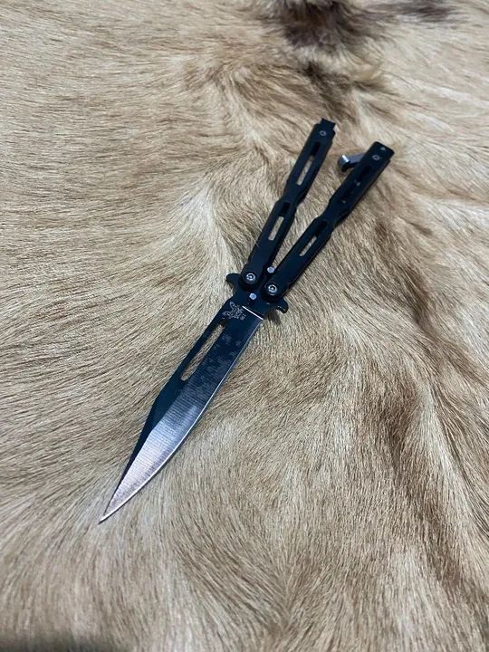 Canivete Butterfly preto 961 - Foto 4