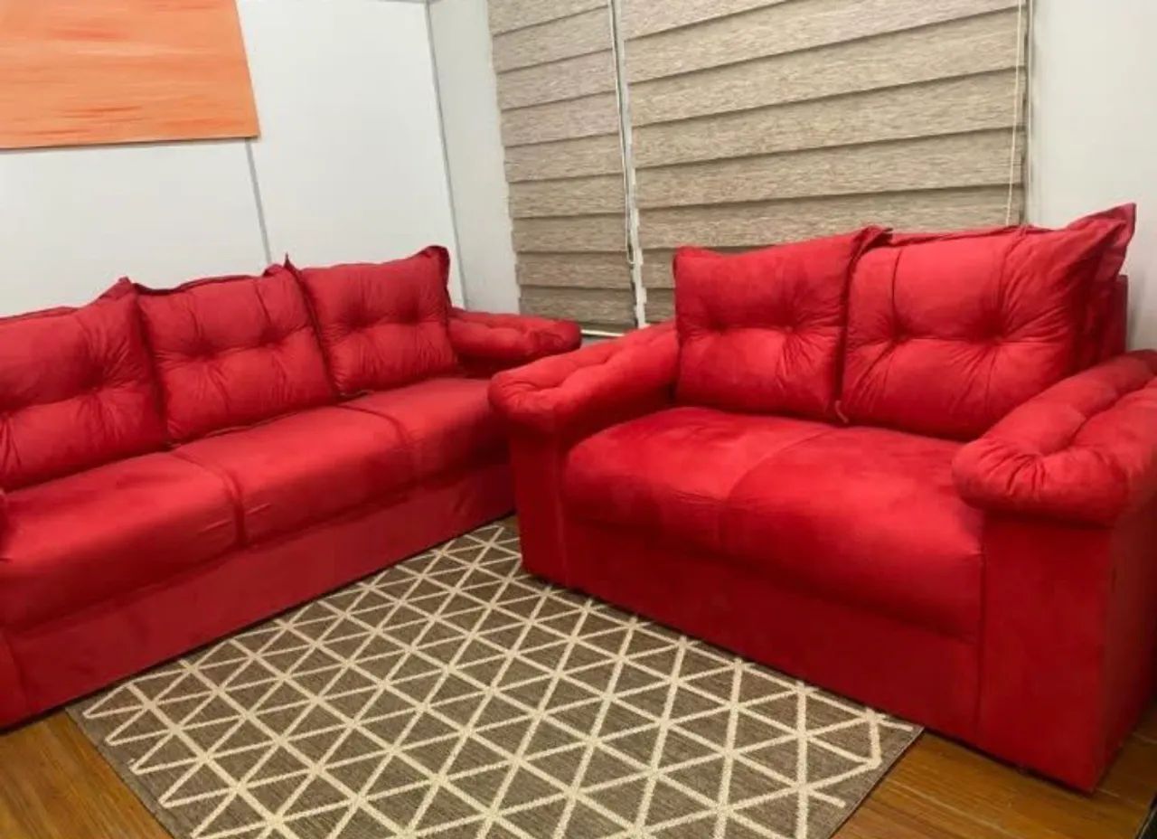 Sofá 2/3 lugares / NOVO / ENTREGAMOS 