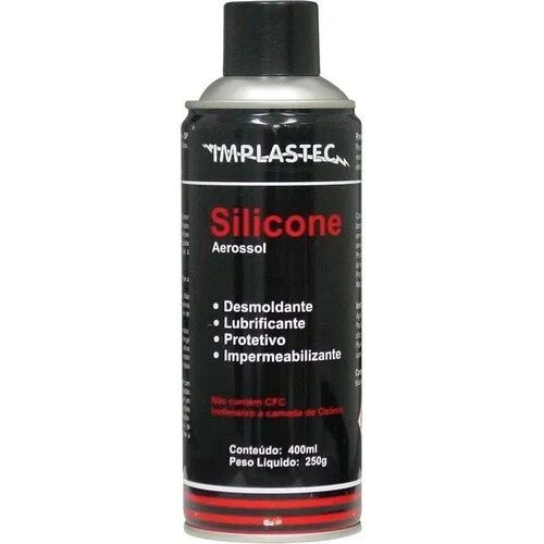 Silicone Aerossol Implastec 250G/400ML - Loja Coimbra Computadores Entregamos