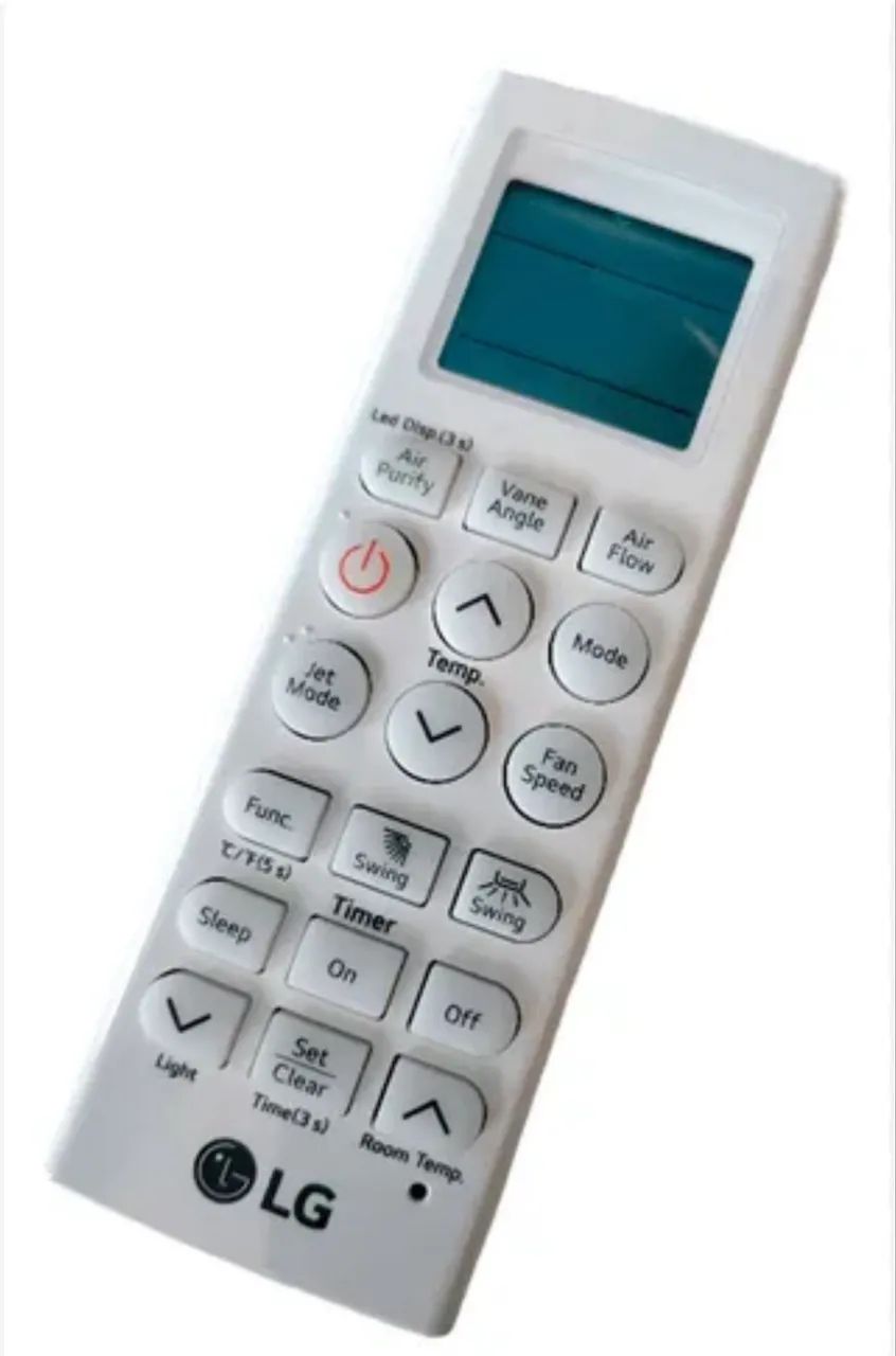 Ar condicionado controle remoto 