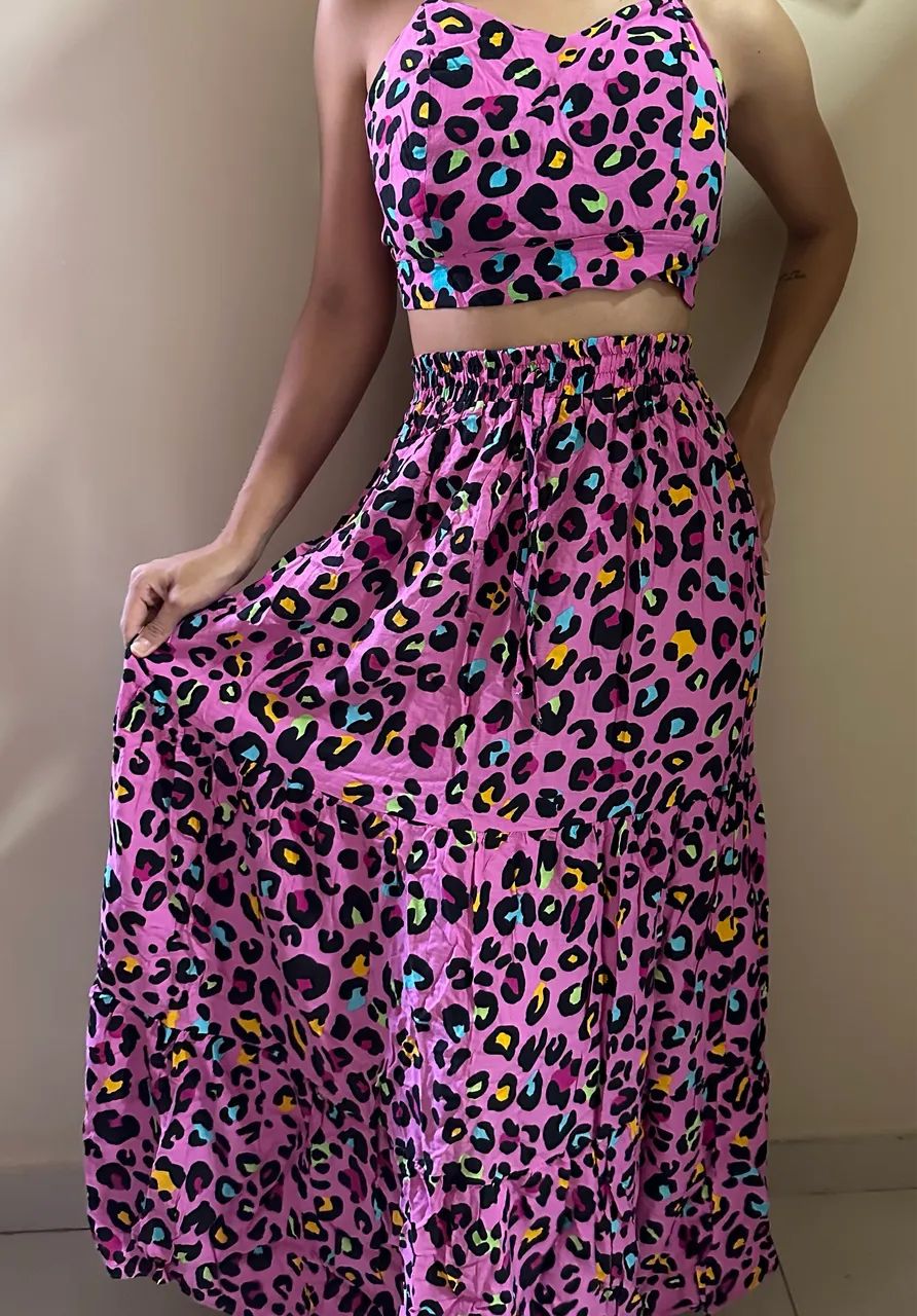 Conjunto animal print 