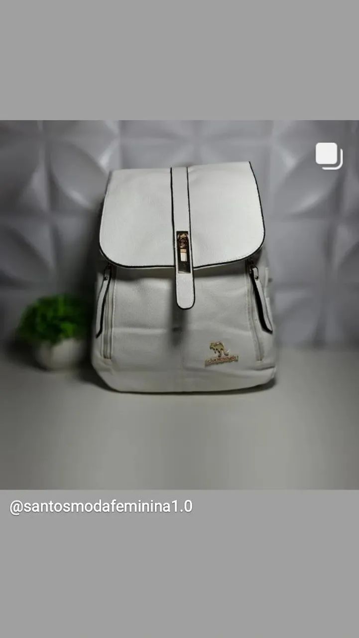 Mochila Feminina Branca