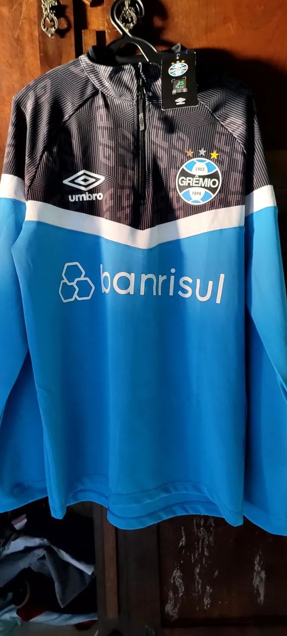 Casaco do Grêmio 2023 treino Roupas Esportivas Jardim Satélite