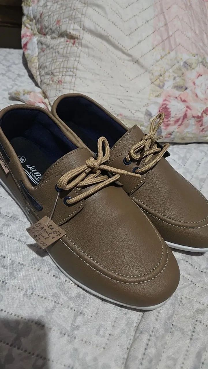 Sapato mocassim 35