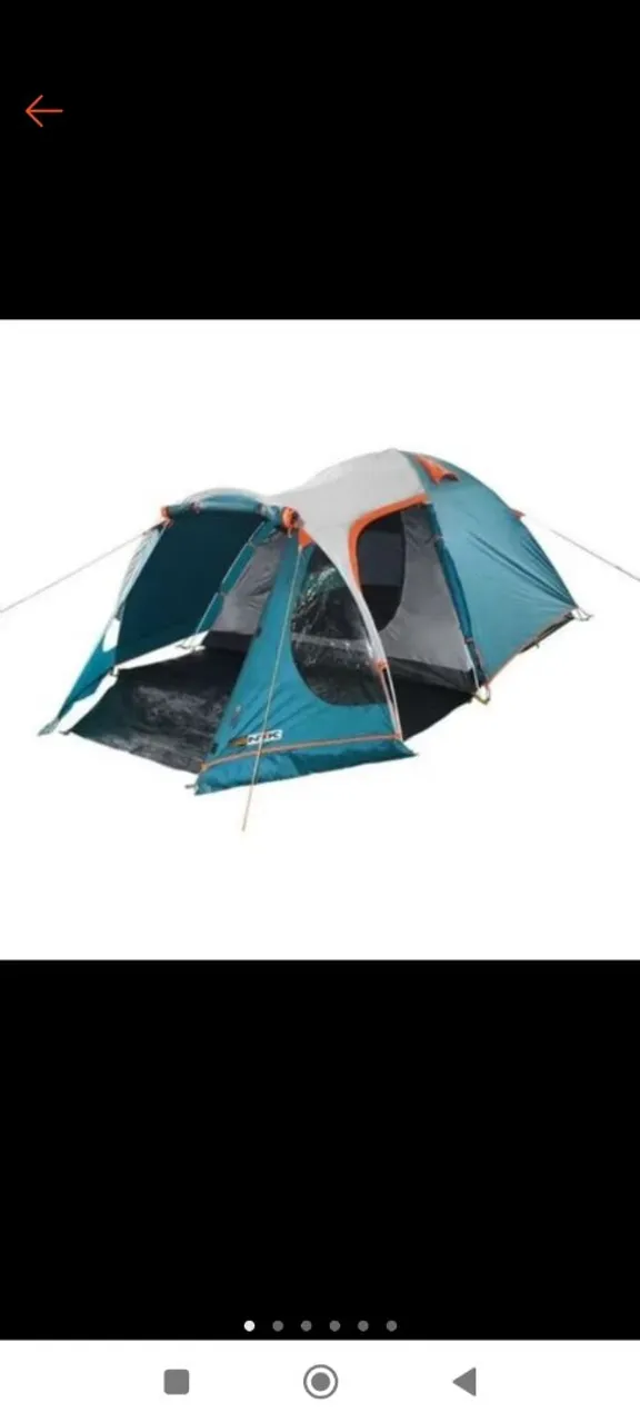 Barraca de camping espaçosa e resistente