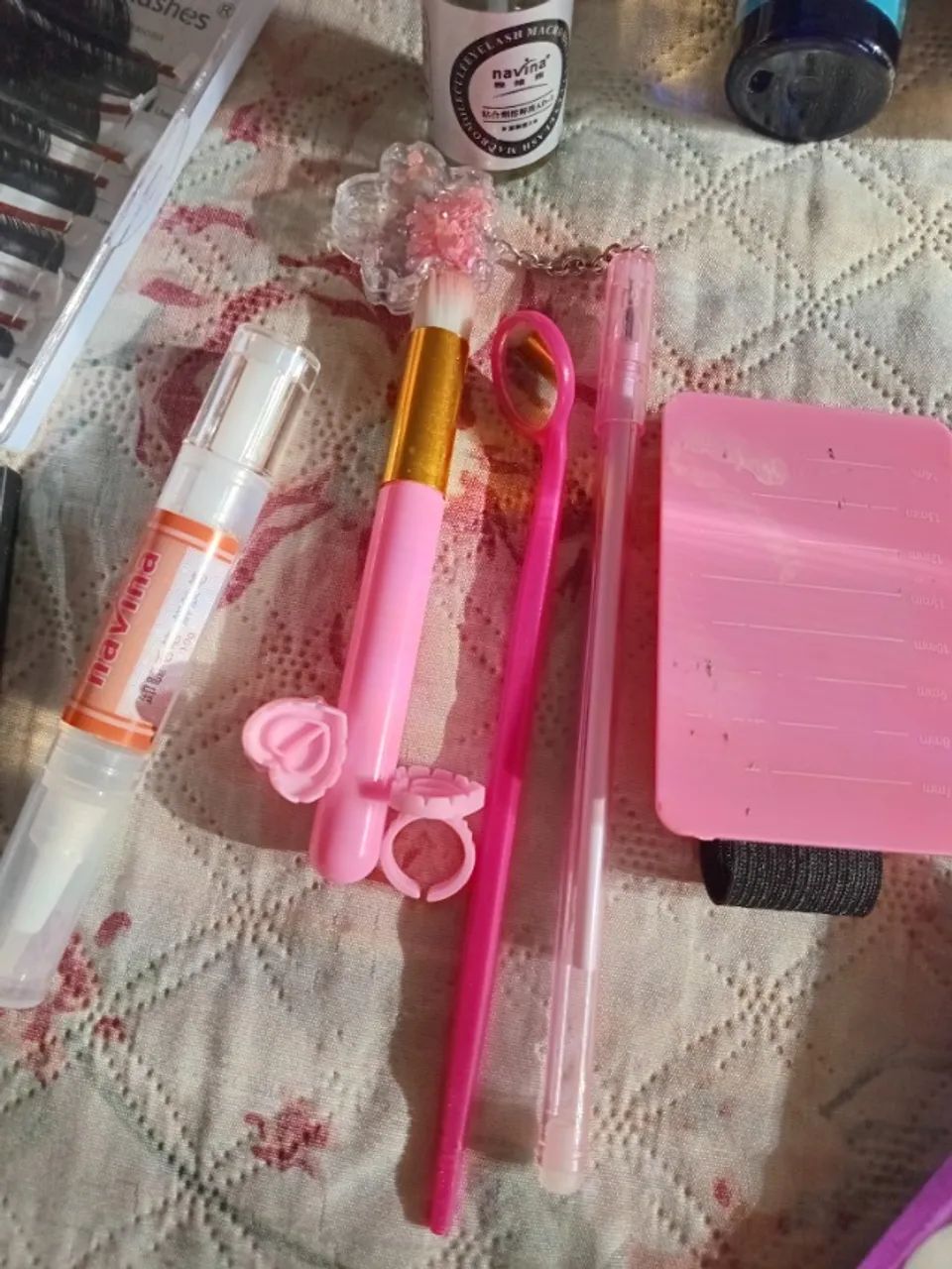 Materiais para extensão de cilios. - Foto 4